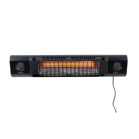 SUNRED | Heater | SOUND-2000W, Sun and Sound Ultra Wall | Infrared | 2000 W | Number of power levels | Suitable for rooms up to